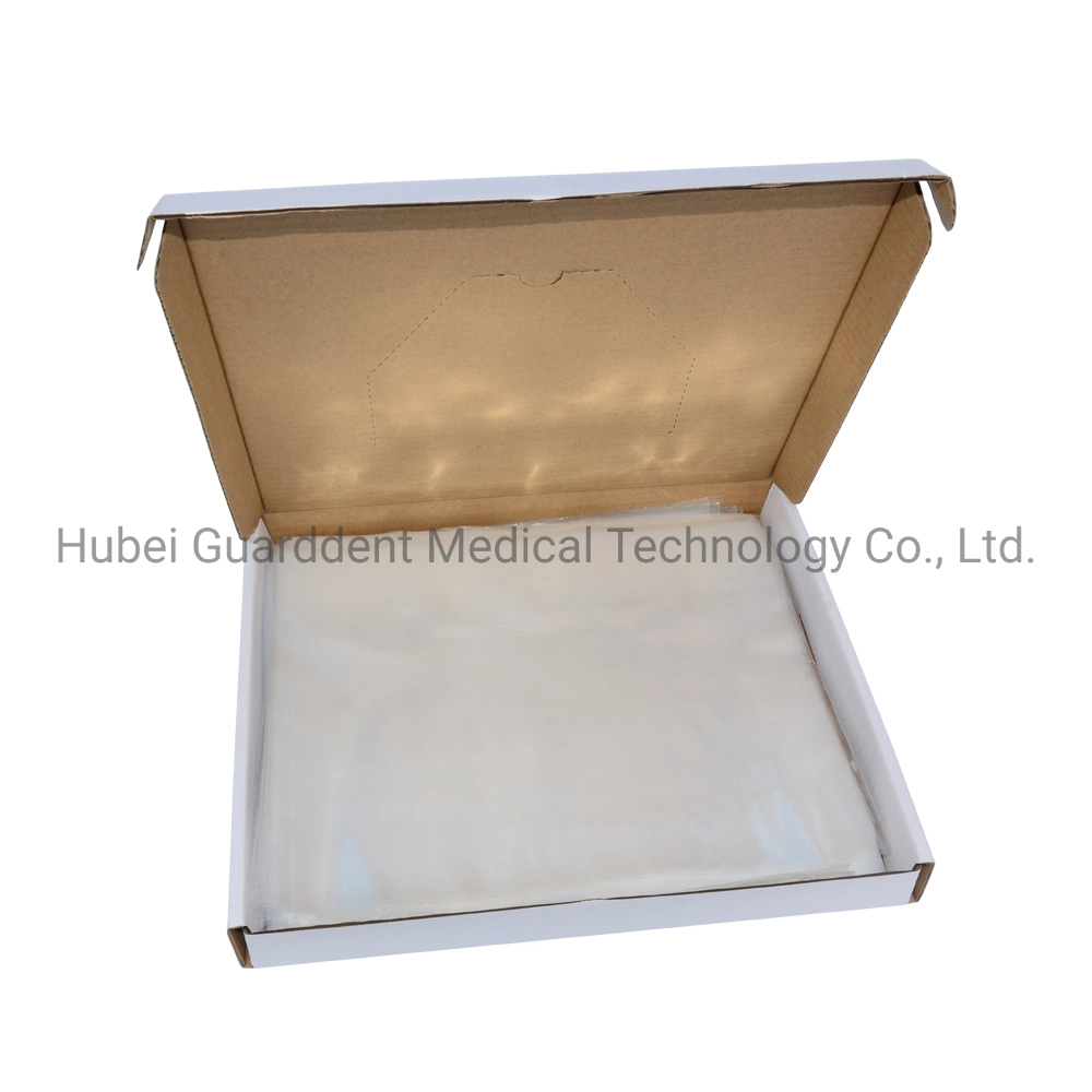 Transparent PE Material Dental Material Plastic Dental Chair Headrest Covers Sleeves Dental Equipment Cover 10"X14"