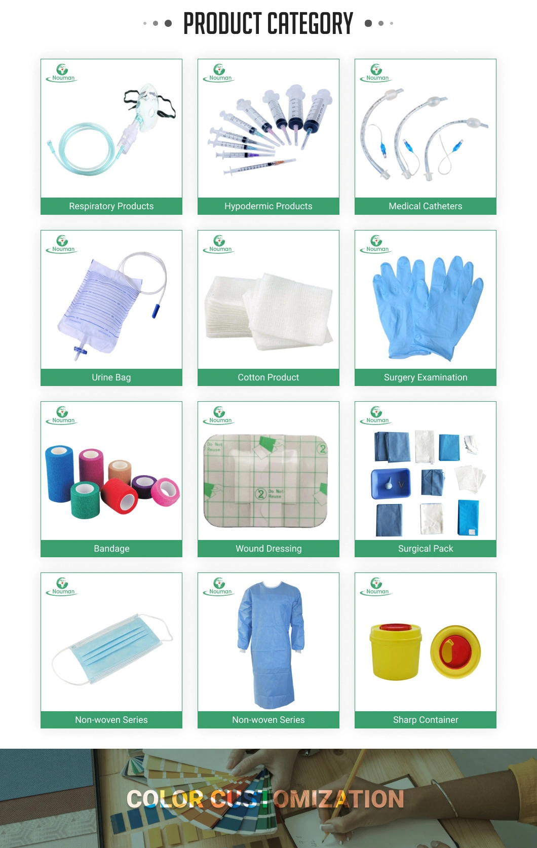 China Manufacturer CE ISO Approved Sterile Universal Surgical Pack